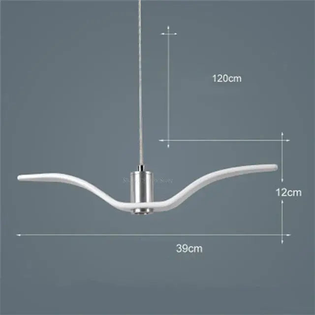 Design Lamp in the Shape of a Bird