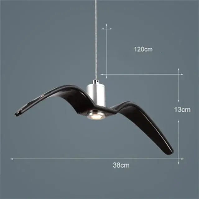 Design Lamp in the Shape of a Bird