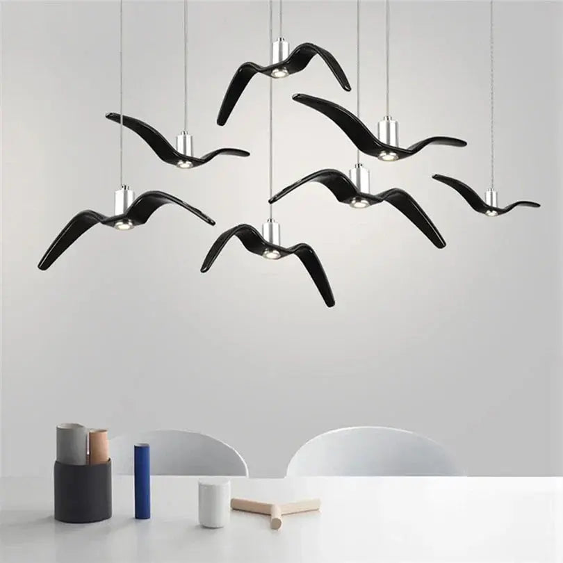 Design Lamp in the Shape of a Bird