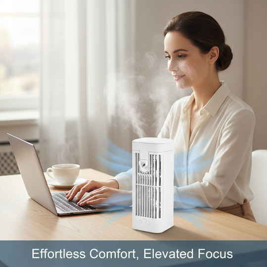 Desk Fan - Mist Spray - USB Powered