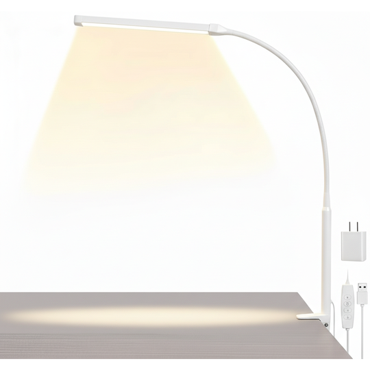 Desk Lamp - LED - Gooseneck Clamp