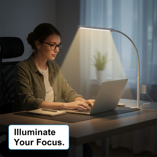Desk Lamp - LED - Gooseneck Clamp