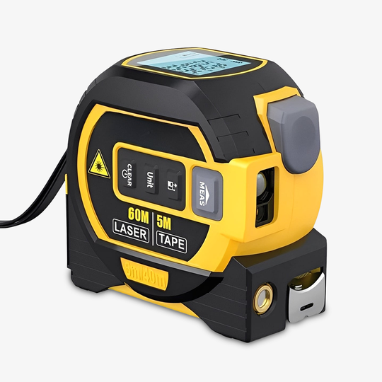 Distance Measuring Tool - Laser Function - Tape Measure