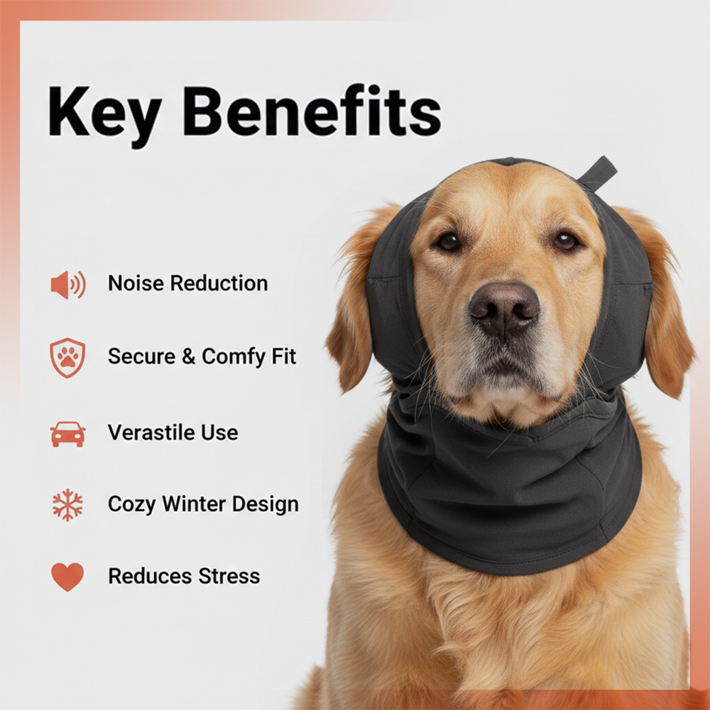 Dog Ear Muffs for Noise Reduction