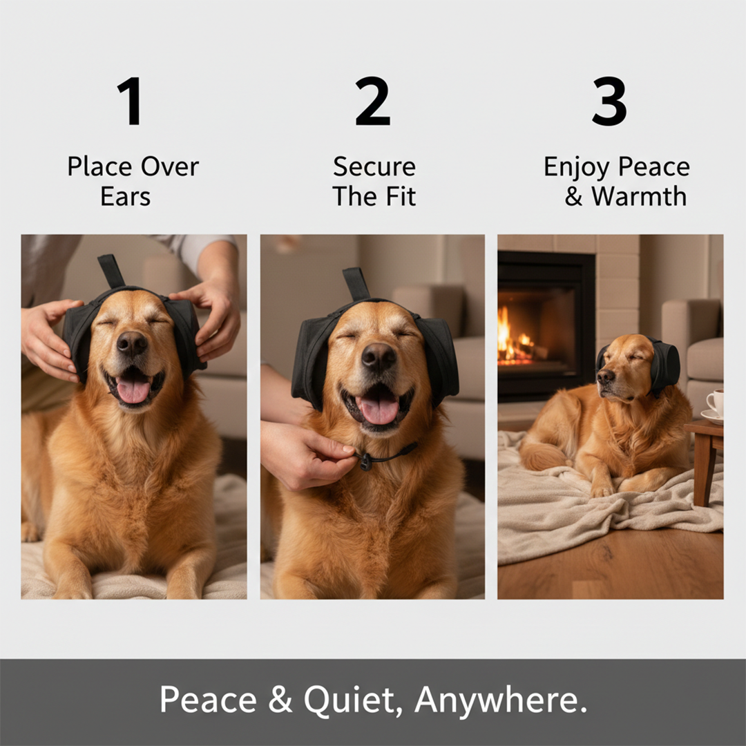 Dog Ear Muffs for Noise Reduction