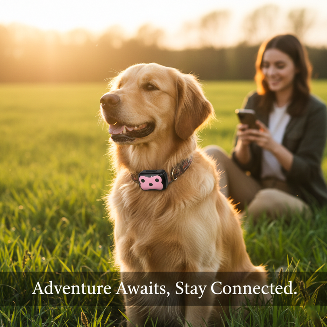 Dog GPS Tracker - Location Collar - Mobile Monitoring