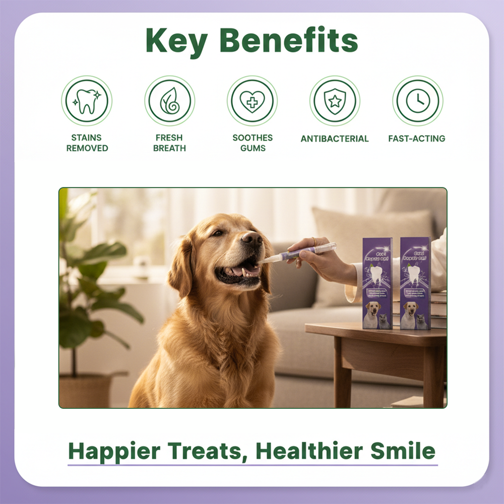Dog Oral Gel - Dental Care - 3 Pack