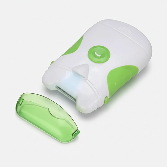Electric Nail Clipper and Trimmer with LED Light and USB Rechargeable Design