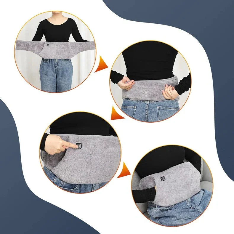 Electric Heating Belt - Adjustable Temperature - USB Powered