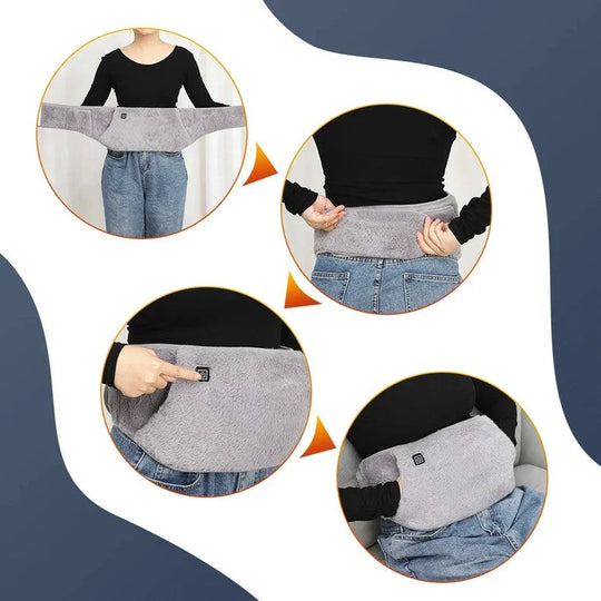 Electric Heating Belt - Adjustable Temperature - USB Powered