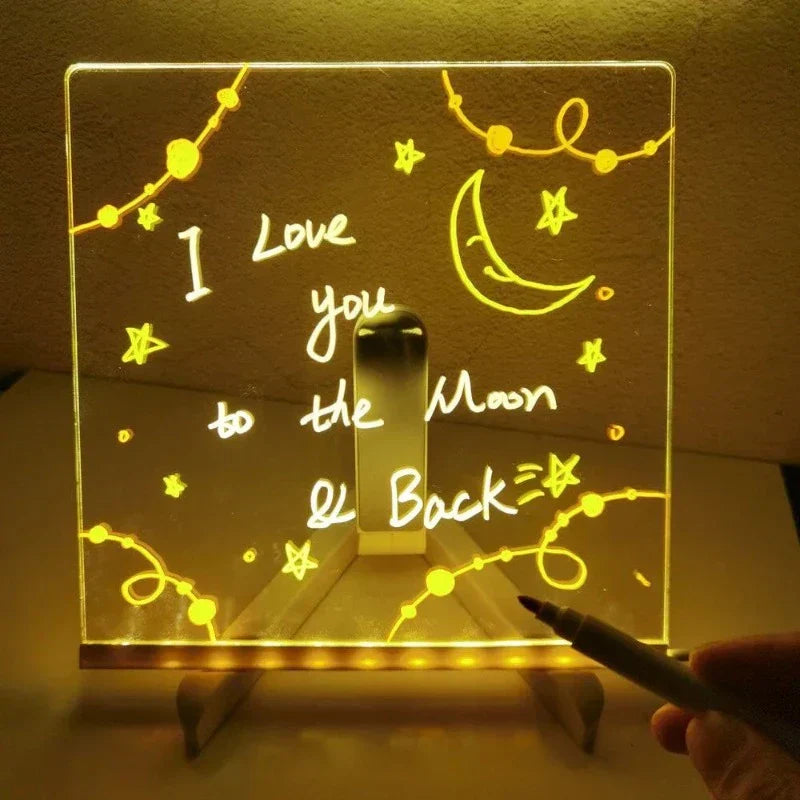 Children's LED Notice Board with Colors