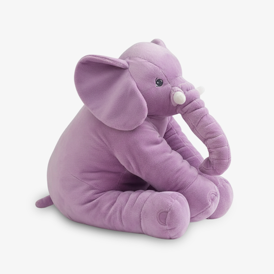 Elephant Pillow - Baby Plush - Nursery Cushion