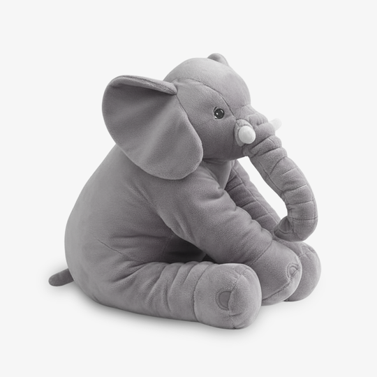 Elephant Pillow - Baby Plush - Nursery Cushion
