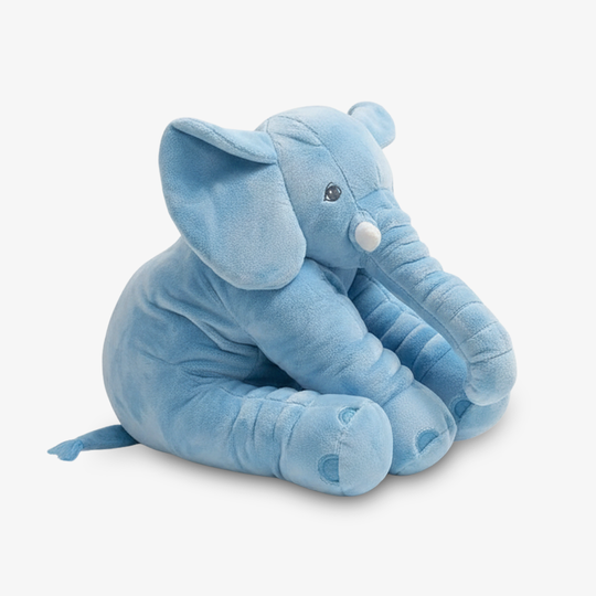 Elephant Pillow - Baby Plush - Nursery Cushion