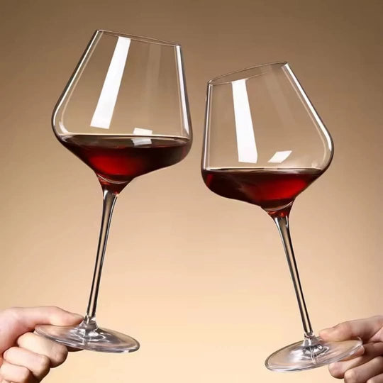 Set of 6 Elegant Wine Glasses