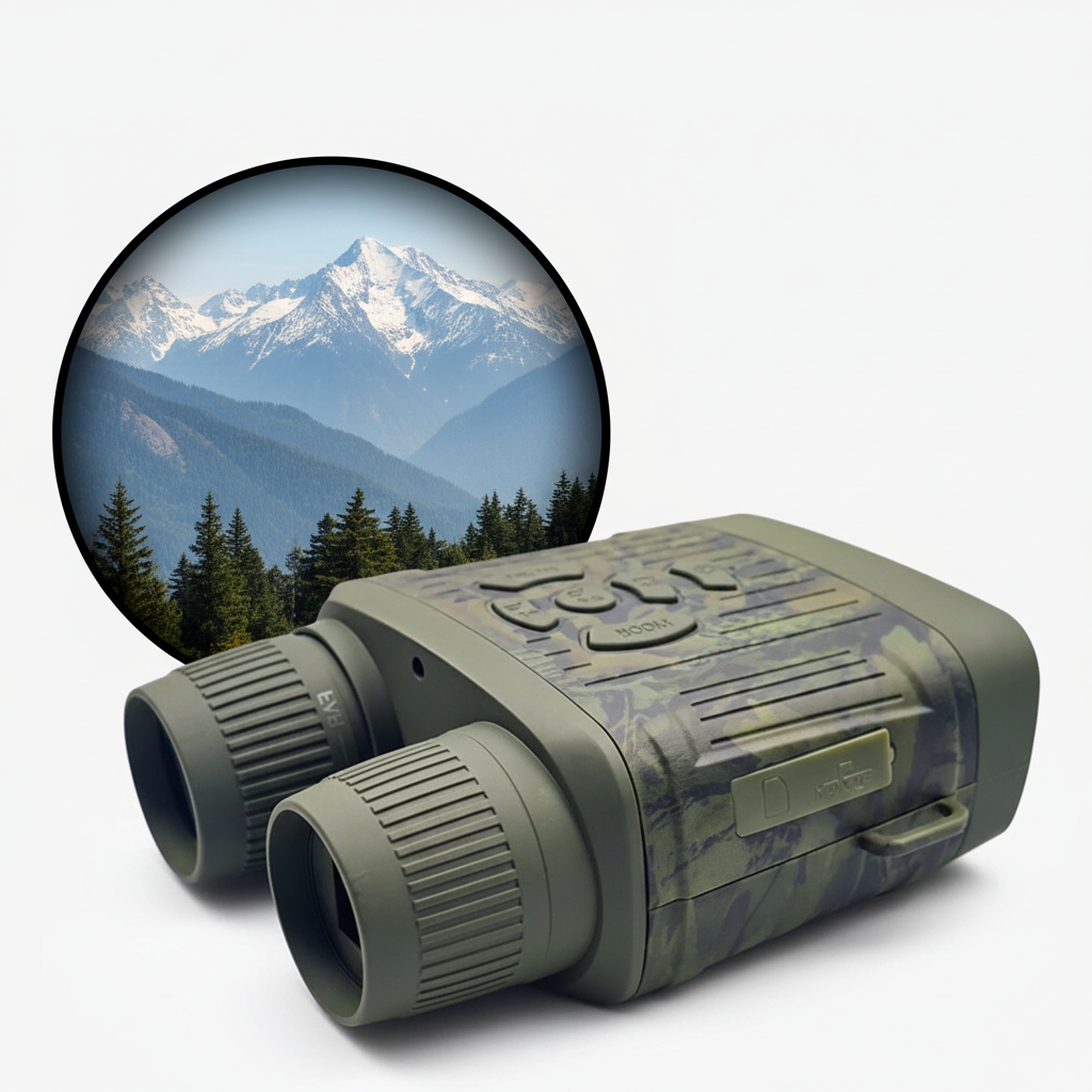 Night Vision Binoculars | 1000ft Infrared, HD Display for Hunting & Surveillance