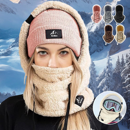 3-in-1 Winter Hat - Warm, Windproof, and Multifunctional