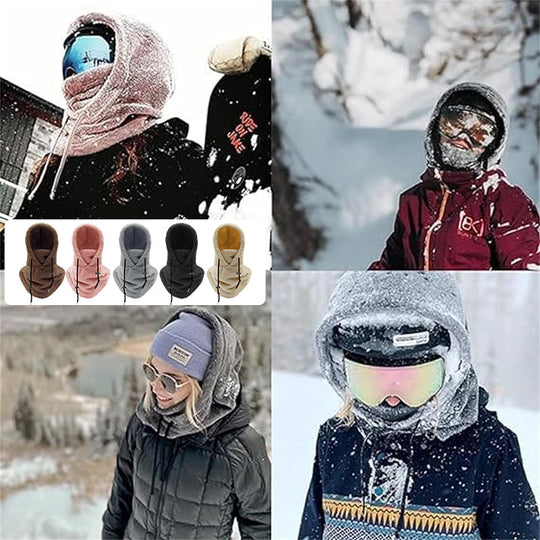 3-in-1 Winter Hat - Warm, Windproof, and Multifunctional