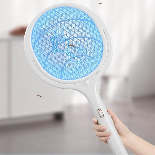 Foldable USB Fly Swatter – Safe for Children and Pets