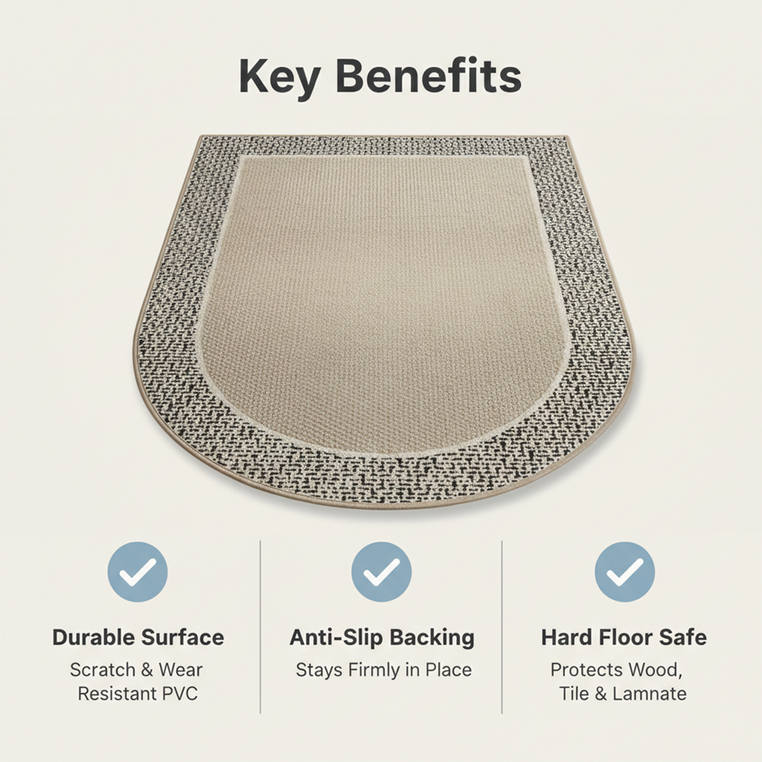 Floor Protection Mat - Office Chair - Hard Floors
