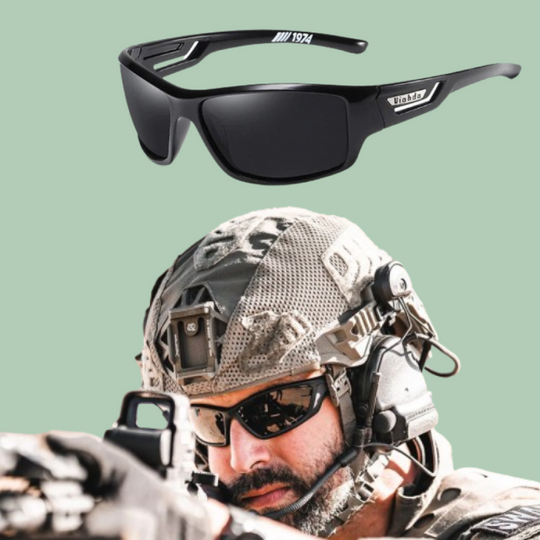 Military-Grade UV 400 Fishing Sunglasses
