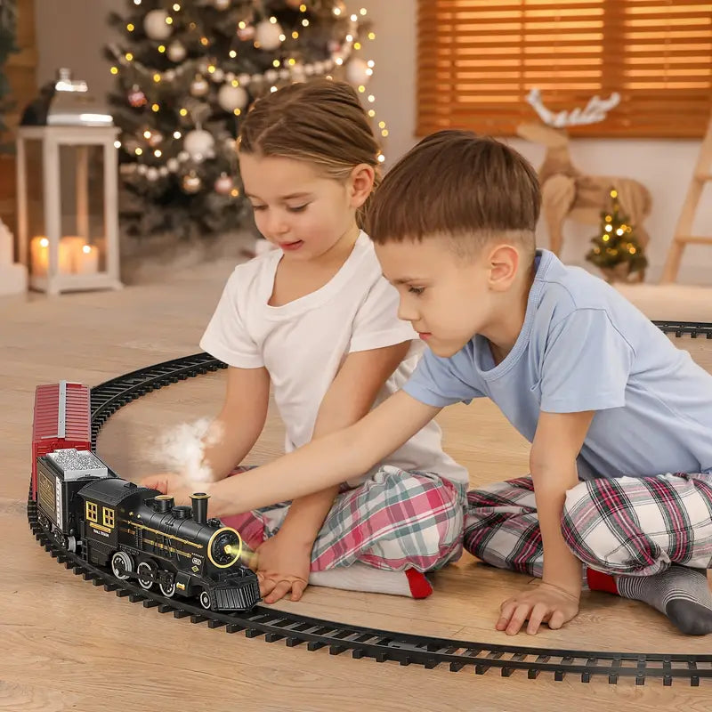 Battery-Powered Electric Train Set with Realistic Sounds - TrackMaster Prov