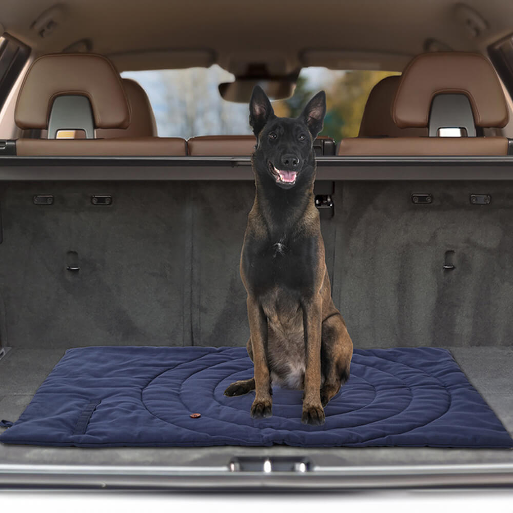 Folding Waterproof Portable Dog Car Seat Mat & Camping Mat