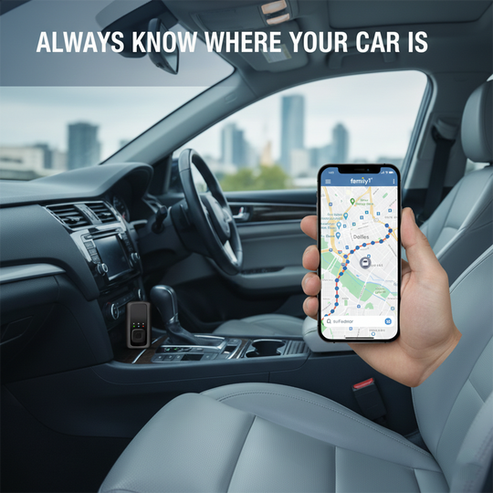 GPS Tracker - Portable Design - Location Monitoring