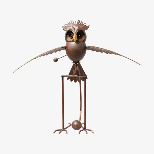Garden Sculpture - Outdoor Bird - Windmill Decoration