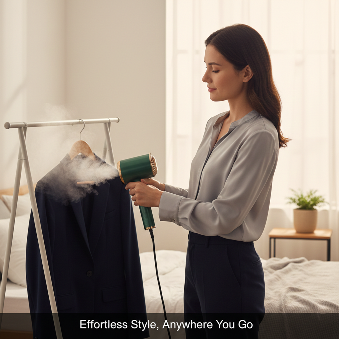 Garment Steamer - Portable Handheld - Compact Design