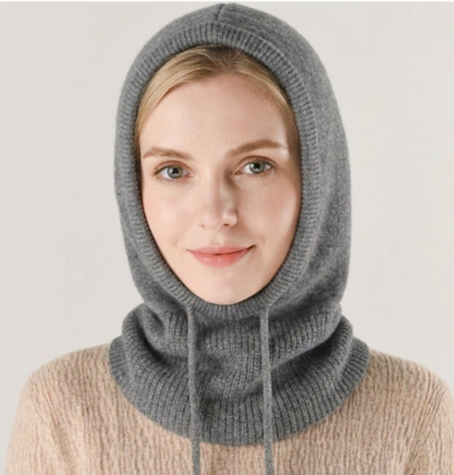 Cozy Cashmere Knit Beanie for Winter and Cold Weather