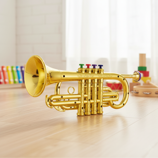 Children's Trumpet Musical Toy | 4 Keys, Educational Instrument for Kids (ABS Plastic)