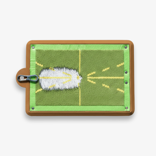 Golf Practice Mat - Swing Path - Sequin Surface