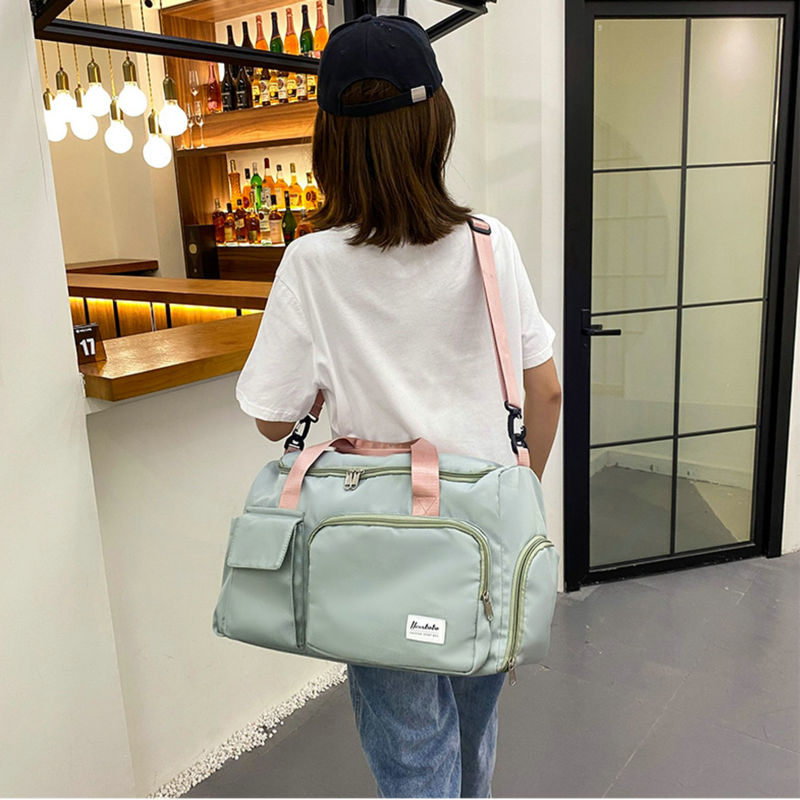 Multi-Pocket Travel Bag | Sports and Gym Duffle with Separate Shoe Compartment