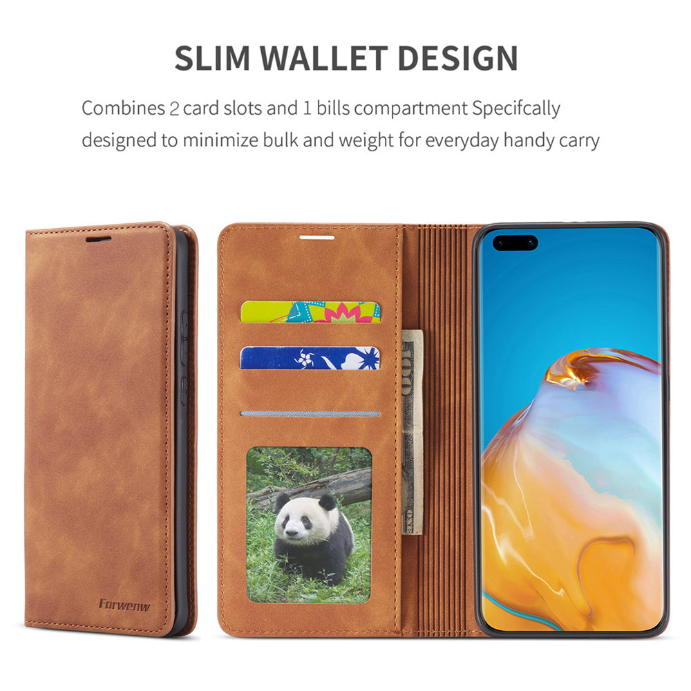 Magnetic Leather Bag for Stylish Protection