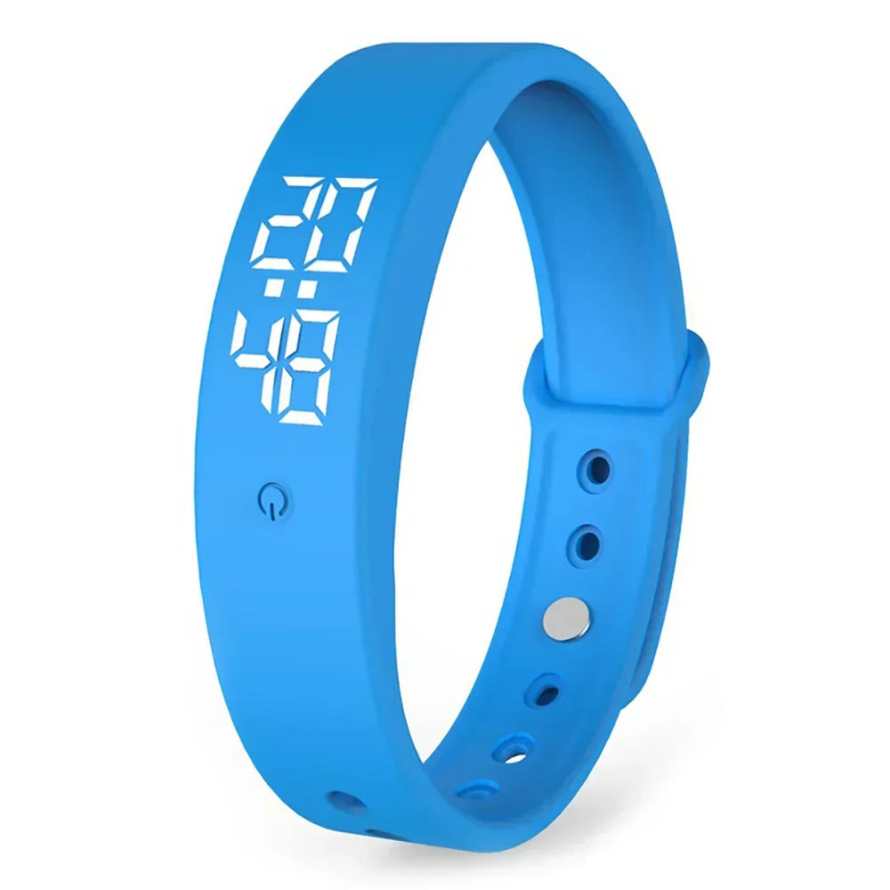 Waterproof Smartwatch with Vibration Alarm – BraceletV9
