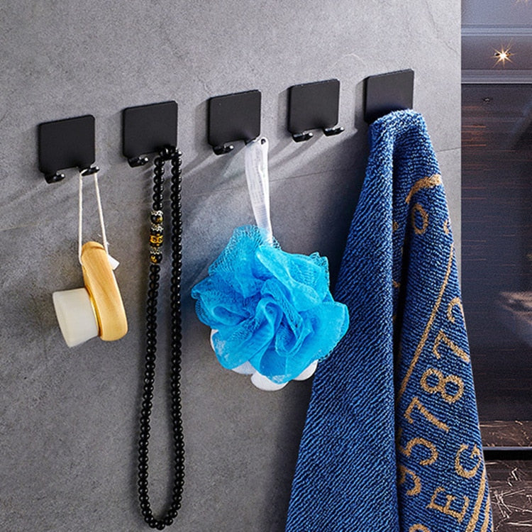Punch-Free Razor Holder Storage Hook (1/2/3 Pieces) - Wall Mounted Men's Razor Shelf for the Bathroom