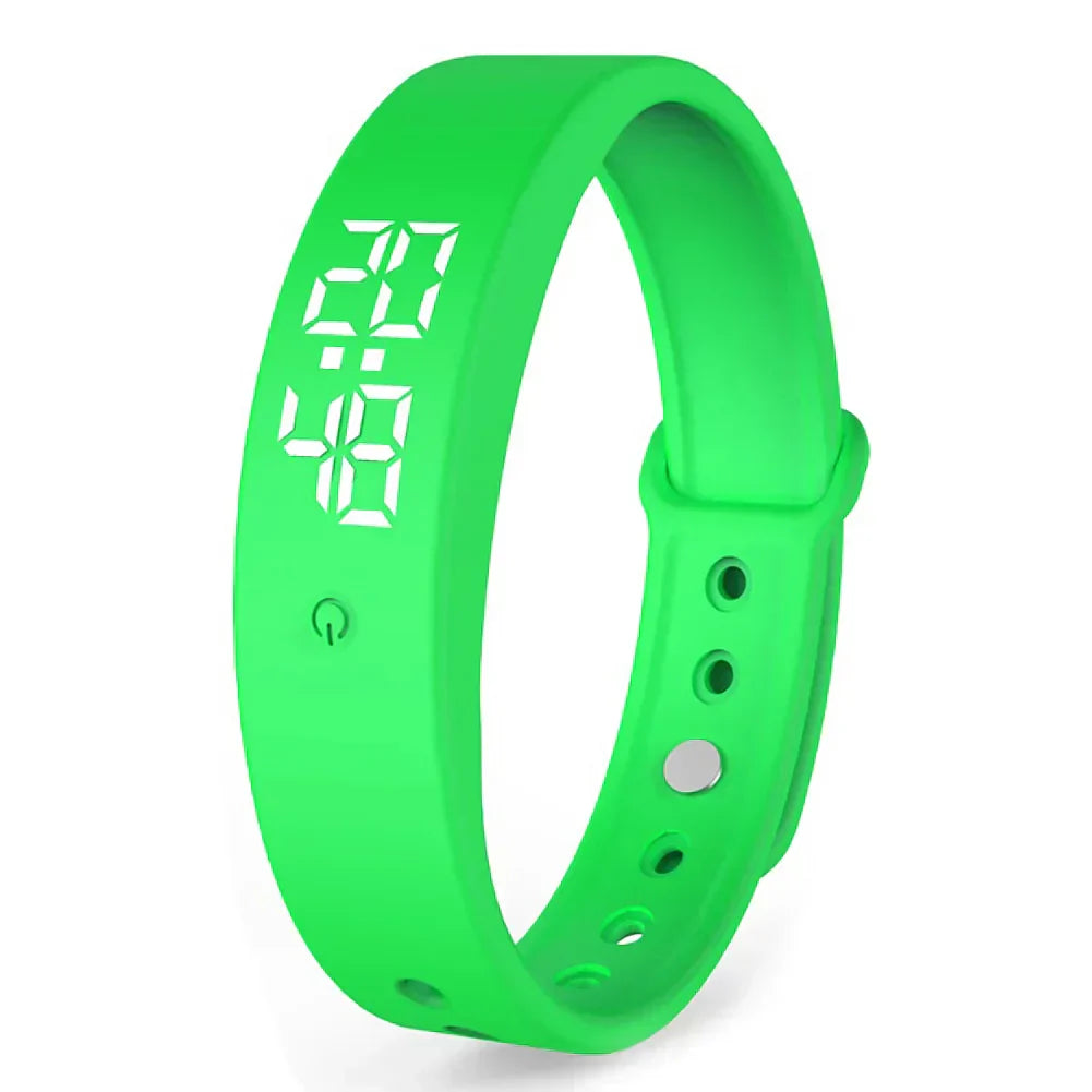 Waterproof Smartwatch with Vibration Alarm – BraceletV9