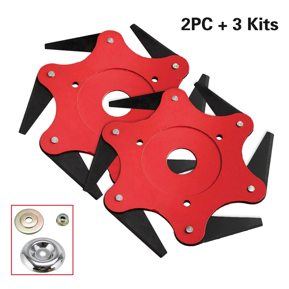 6 Tooth Grass Trimmer Head