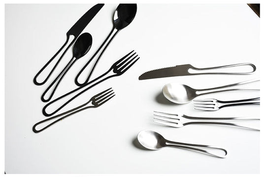 Outline Cutlery Set in Stainless Steel