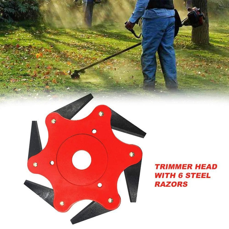 6 Tooth Grass Trimmer Head