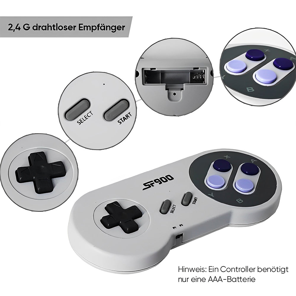 HD Gaming Console with 926 Built-In Games