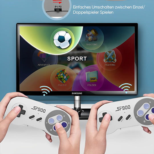 HD Gaming Console with 926 Built-In Games