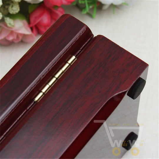 24K Gold Plated Playing Card with Wooden Style Box