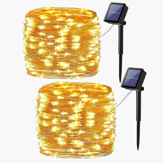 Halloween String Lights - Solar-Powered - Outdoor Decoration