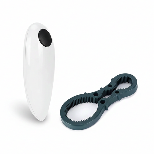 Hands-Free Electric Can and Bottle Opener for Kitchen Use