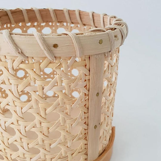 Rattan Cutlery Organiser