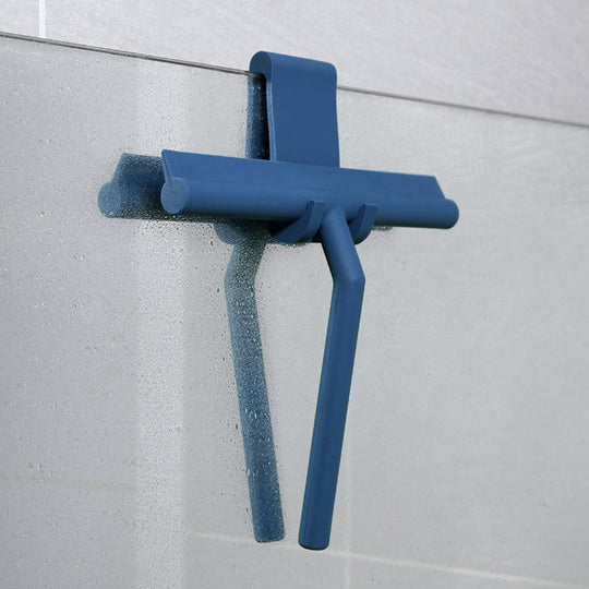 Retro Silicone Shower Wiper with Storage Holder