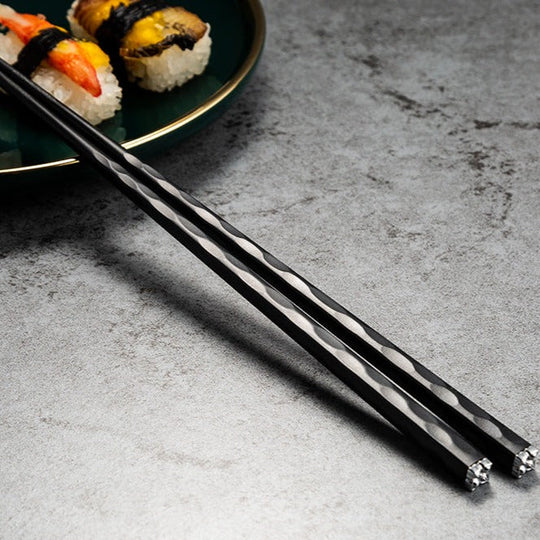 Luxurious Chopstick Set with Refined Designs (5 Pairs)