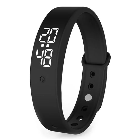 Waterproof Smartwatch with Vibration Alarm – BraceletV9
